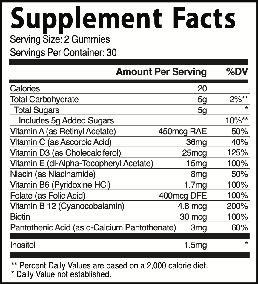Adult Multivitamin Gummies